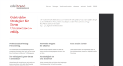 Desktop Screenshot of edel-brand.com